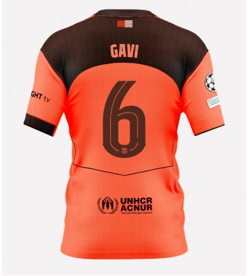 Barcelona Paez Gavi #6 Tredje trøje 2025-26 Kort ærmer